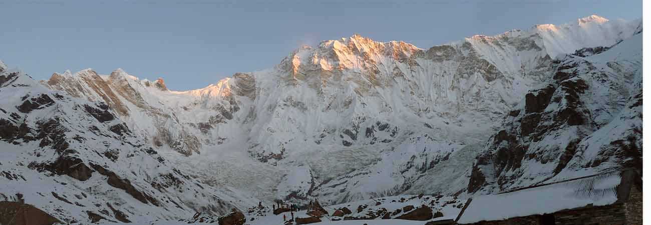 Wanderung zum Annapurna Base Camp