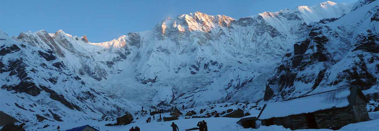 Wanderung zum Annapurna Base Camp